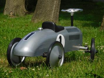 Vintage Auto - Grijs - 76 x 40 cm - Metaal