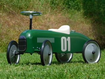 Vintage Car - Green #01 - 75 x 40 cm - Metal