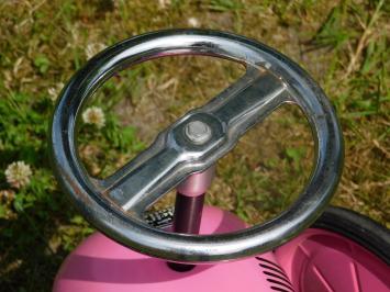 Vintage Auto - Roze - 76 x 40 cm - Metaal