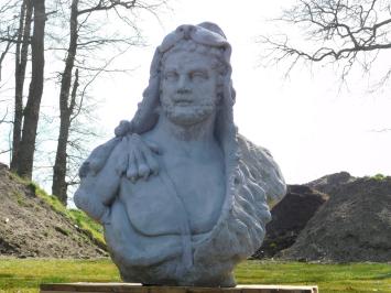 Vintage Buste Hercules XL - 82 cm - Steen