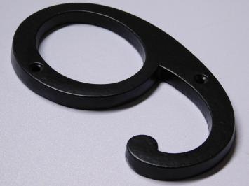 House number 9 - Extra Large - Black