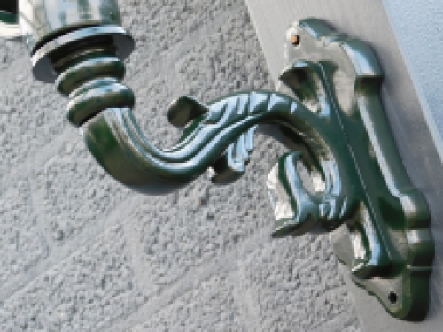 Bremen Spezial-Wandleuchte - dunkelgrün oder schwarz - alu