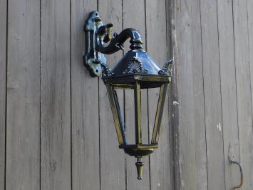 Sem Wall Lamp - Black or Green - Ceramic Fitting and Glass