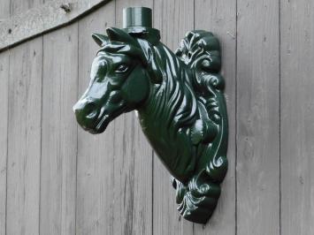 Wall arm Horse Head for Lamp - Alu - Green or black