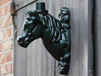 Wall arm Horse Head for Lamp - Alu - Green or black