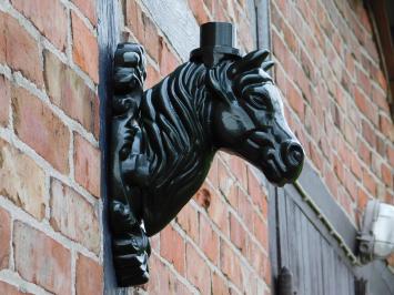 Wall arm Horse Head for Lamp - Alu - Green or black