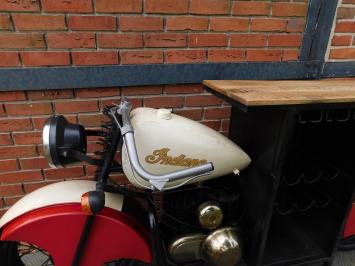 Vintage Motorcycle Bar Table / Wine Bar – Industrial Eye-Catcher – approx. 225 cm wide