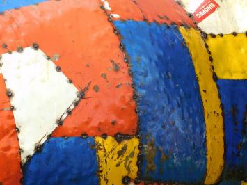 XXL Handgemaakte Olifant – Metaal – ca. 230 cm – Afrikaans Design